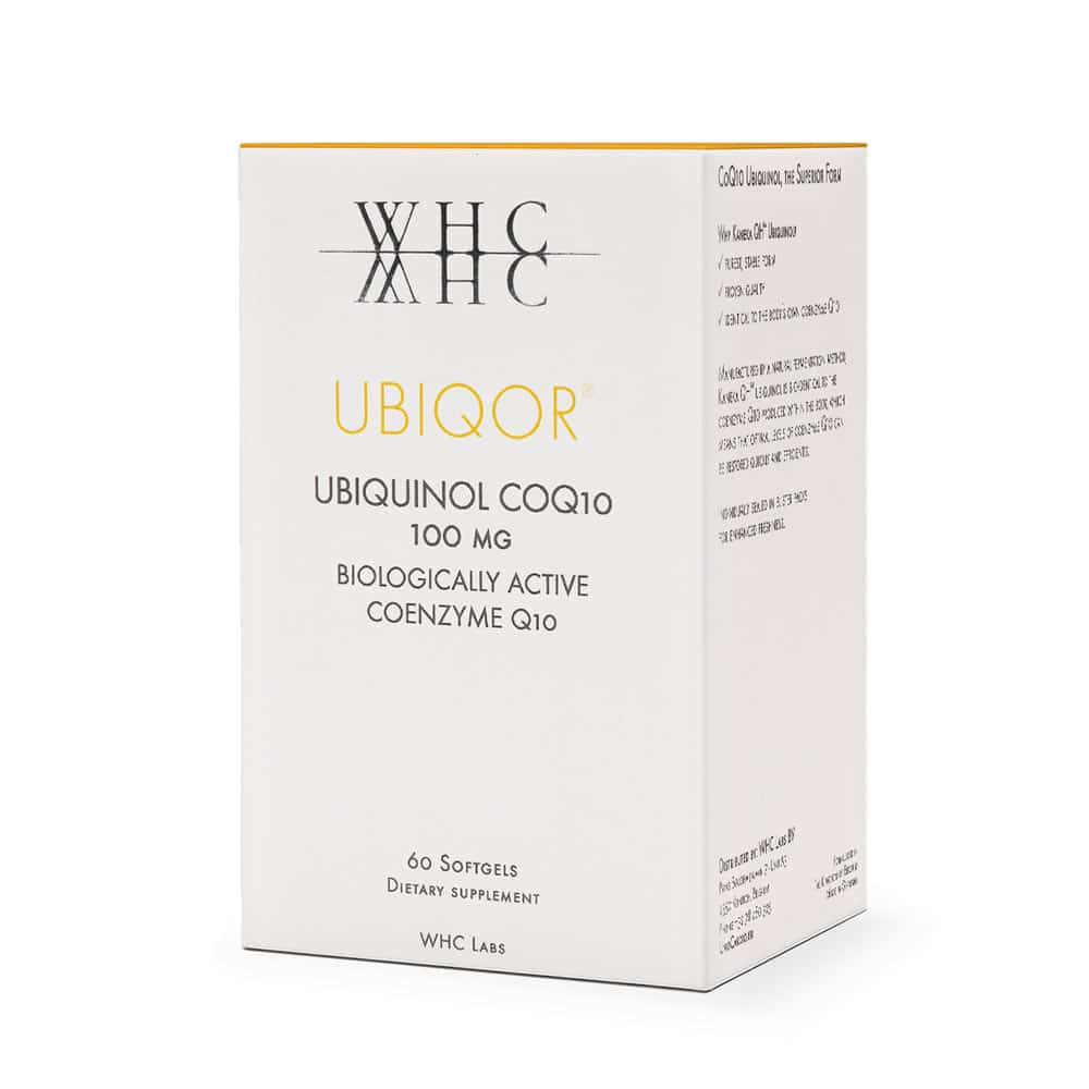 WHC Ubiqor CoEnzym Q10 Ubiquinol 100mg, 60 Softgelkapseln