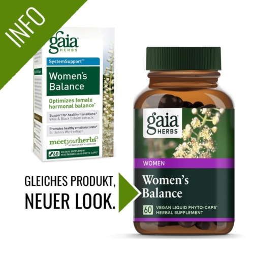 Women's Balance Kapseln von Gaia Herbs