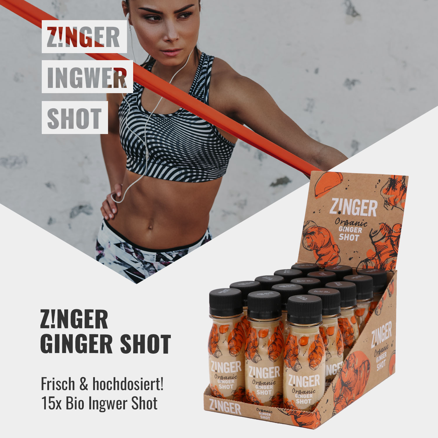 Zinger Ginger Ingwer Shot