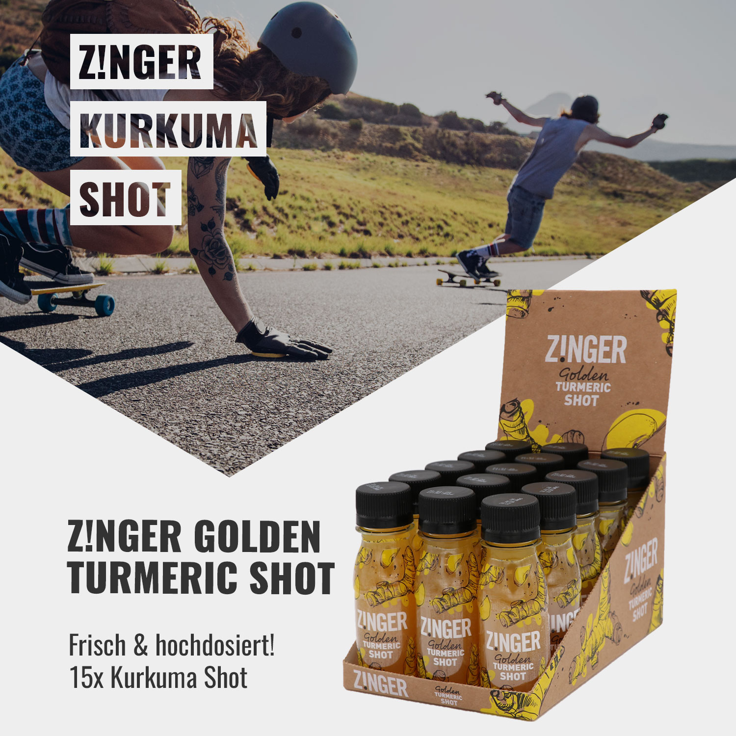 Zinger Turmeric Kurkuma Shot